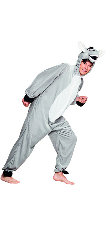 Dierenkostuum Tiener Ezel