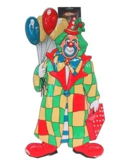 Decoratie Clown / Carnaval