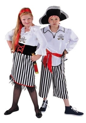 Piraten Meisjes Jurk - Afbeelding 2